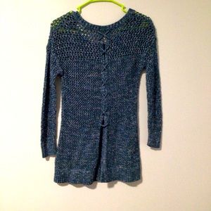 Lucky brand crochet sweater